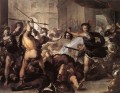 Perseus Fighting Phineus And His Companions Baroque Luca Giordano